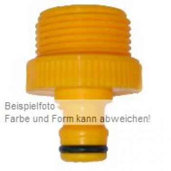 Kupplung Klickstecker mit Aussengewinde